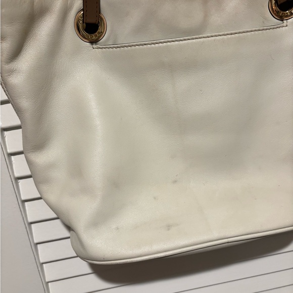 Michael Kors Tan and Cream Tote Bag - Picture 12 of 12